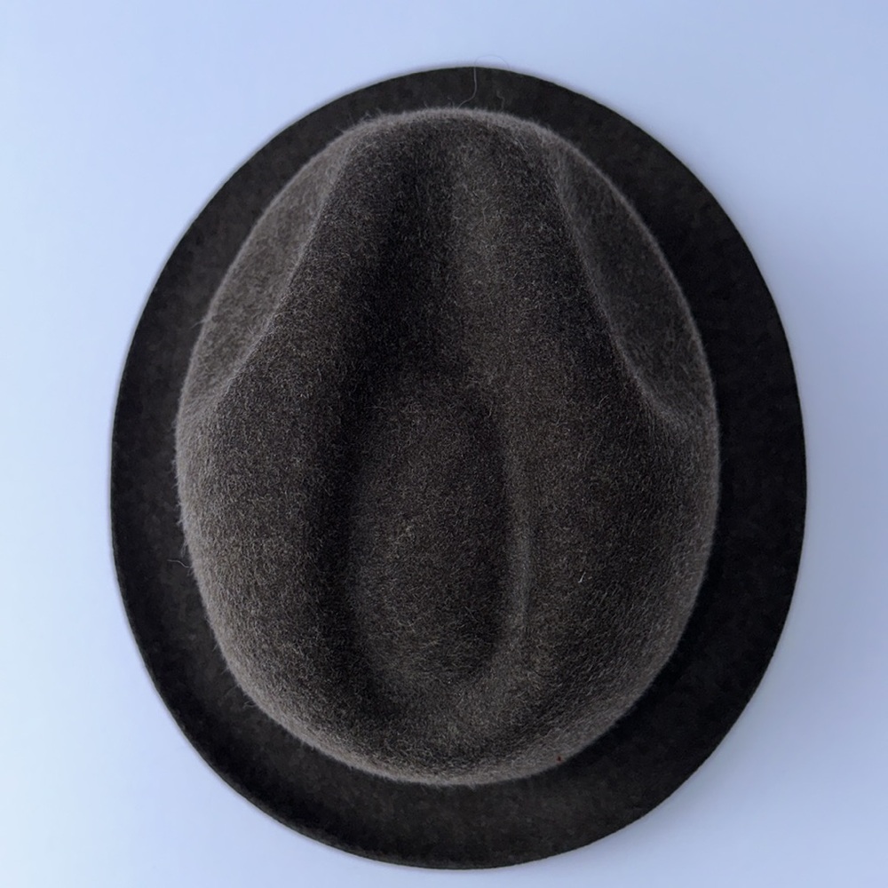 BORSALINO Grand Prix Paris 1900 Italian Vintage Fur Felt Mens Fedora Hat - Picture 3 of 13